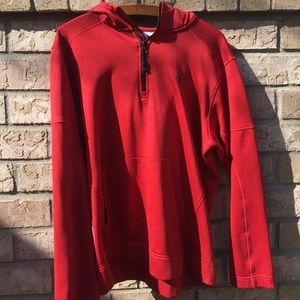 Red Champion hoodie!